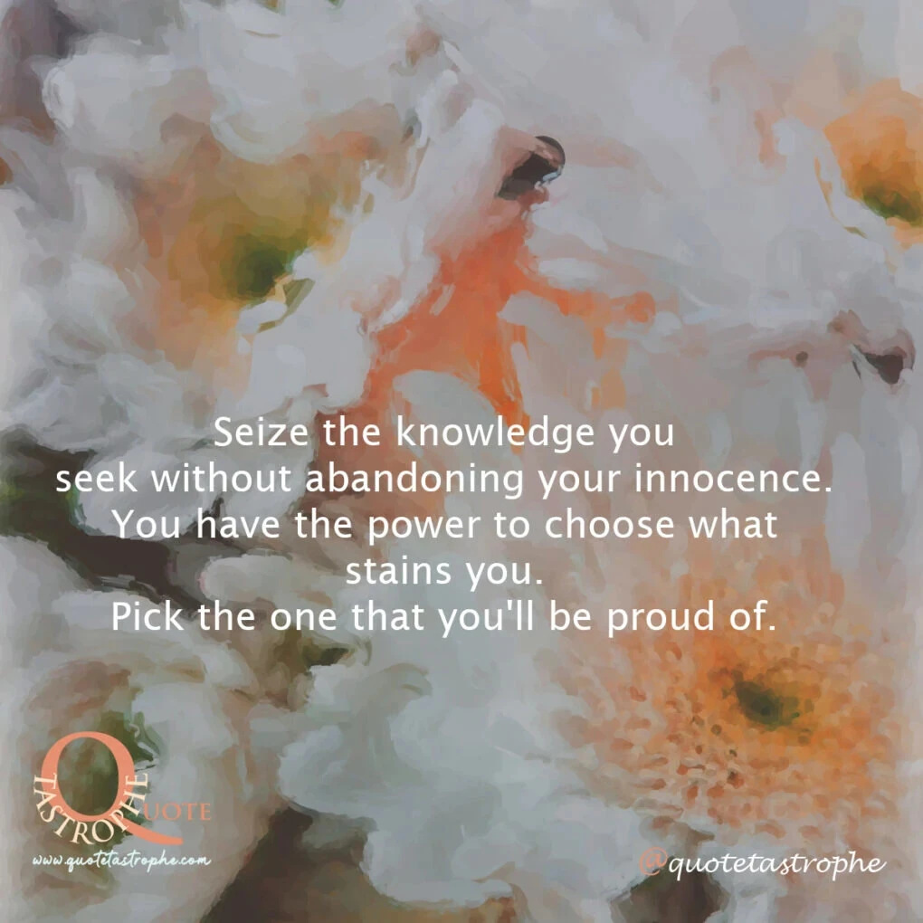 Seize the Knowledge you Seek