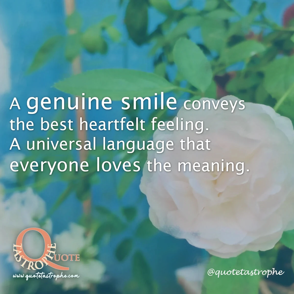 A Genuine Smile Conveys The Best Heartfelt Feeling