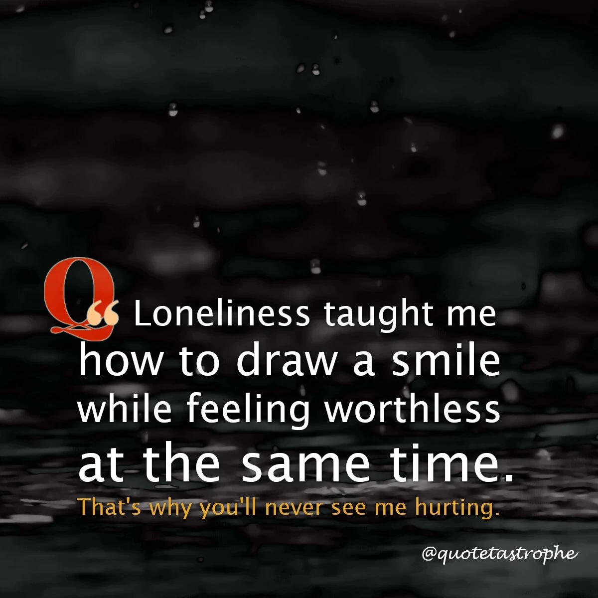 Loneliness Taught Me How to Draw a Smile