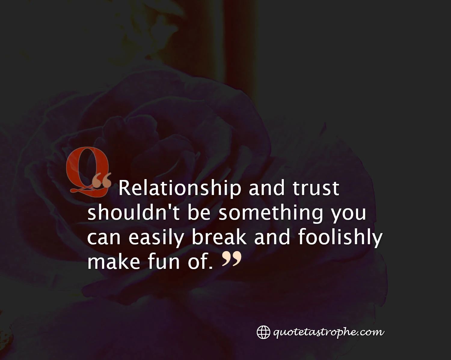 Relationship and Trust